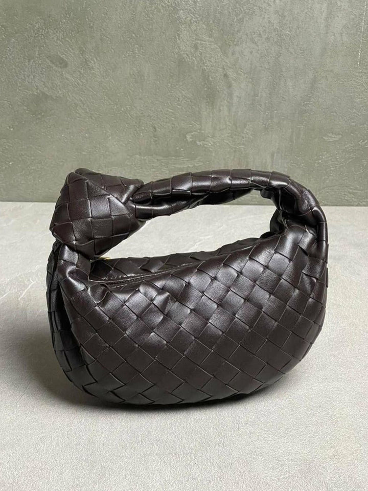 Ringelblume Geflochtene Mini-Handtasche
