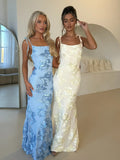 LILY - Floral Maxi-Kleid mit verstellbaren Trägern