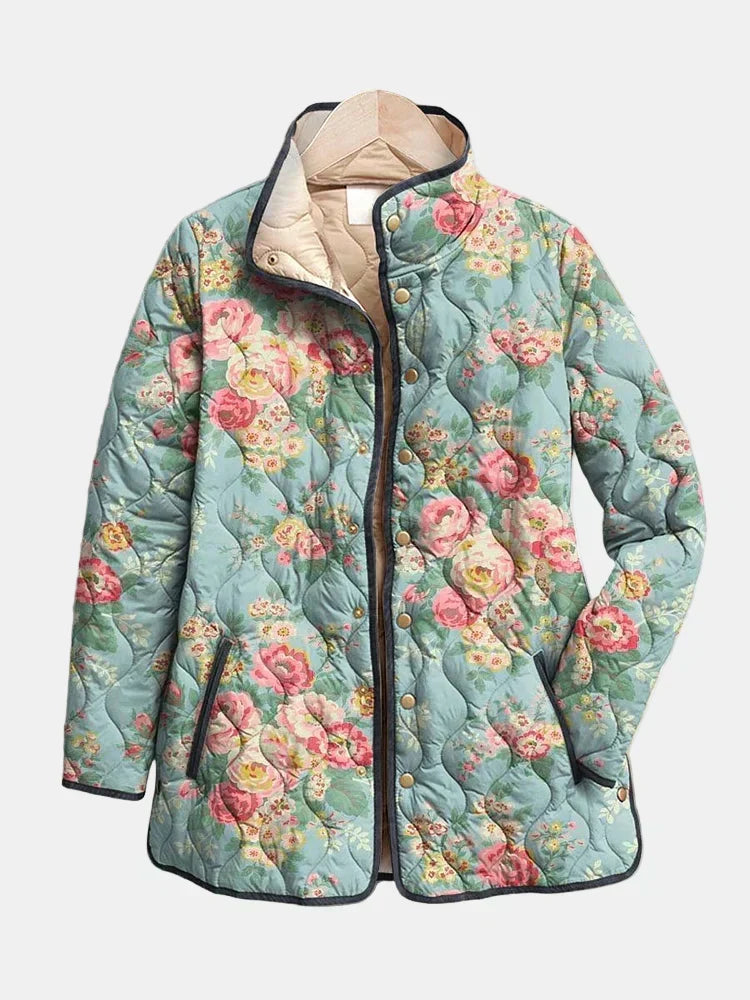 Valcor | Steppjacke Rosen Celadon Mathilde