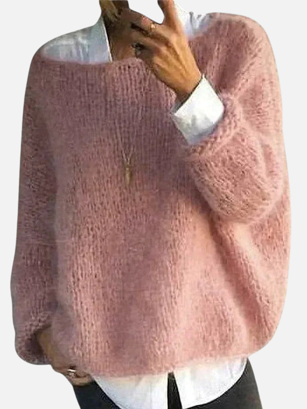 Kirsten | Weicher Oversized Strickpullover für Damen