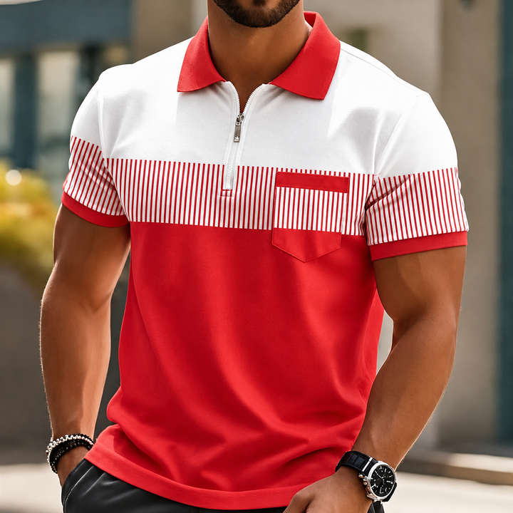 Mason | Elegantes Zip-Polo