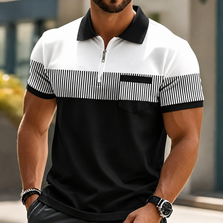 Mason | Elegantes Zip-Polo