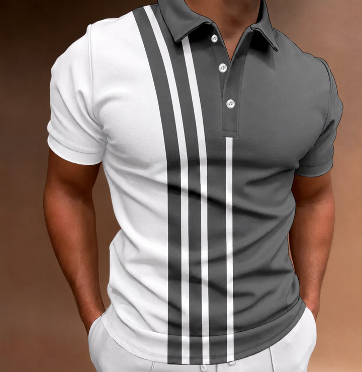 Mason | Elegantes Zweifarb-Polo