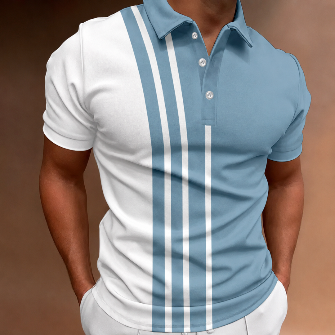 Mason | Elegantes Zweifarb-Polo
