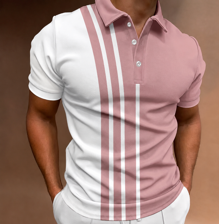 Mason | Elegantes Zweifarb-Polo
