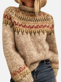 Kirsten | Fair Isle Strickpullover, Nordisches Muster