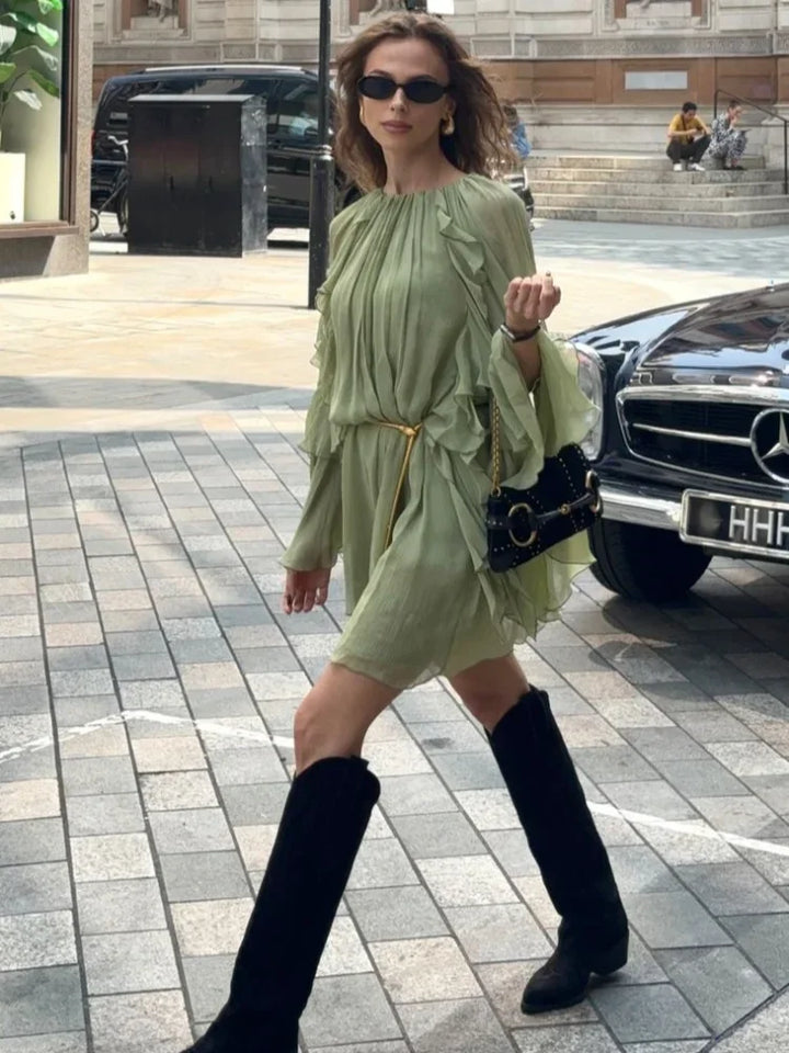 Kim - Mini-robe fluide de rêve