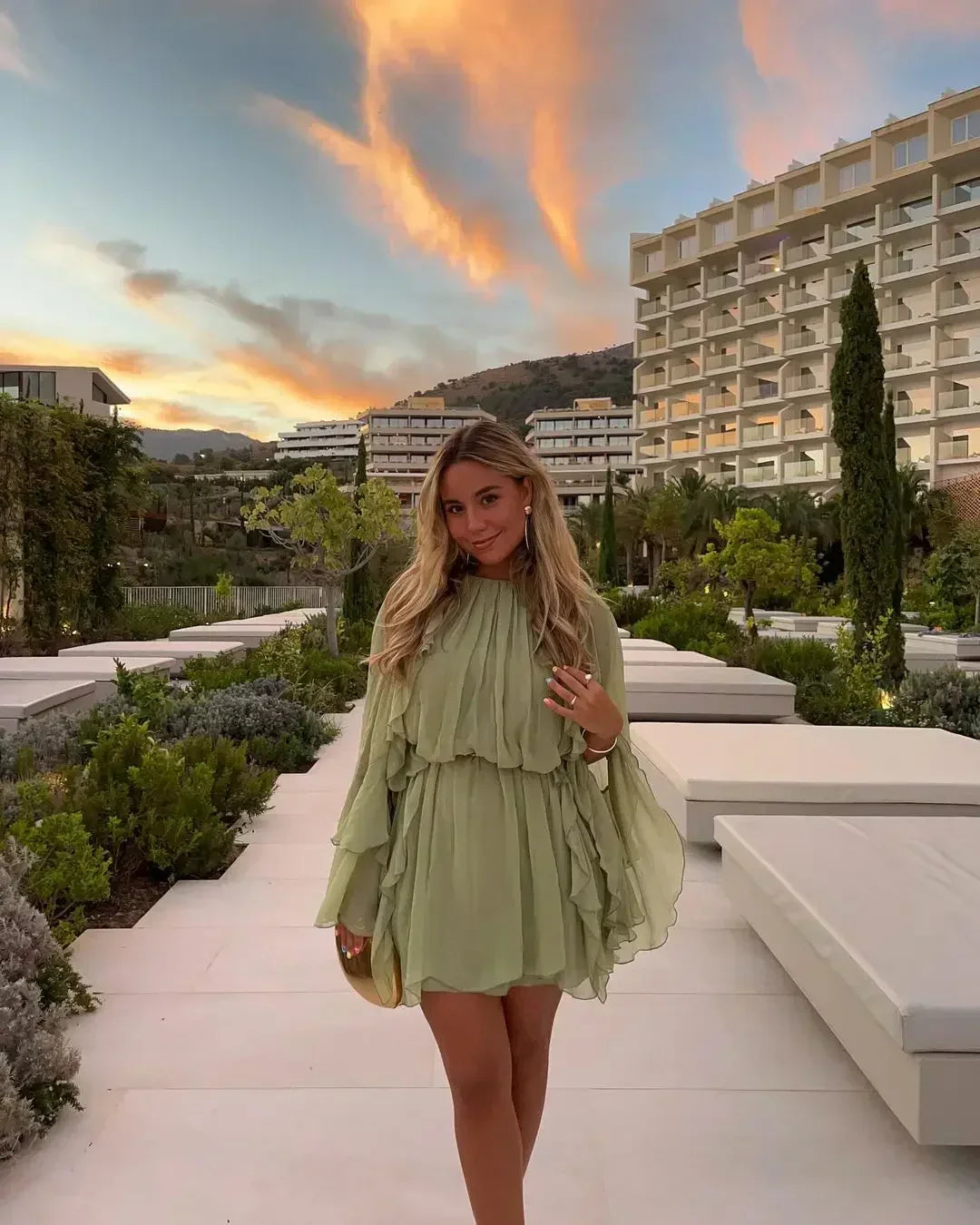Kim - Mini-robe fluide de rêve