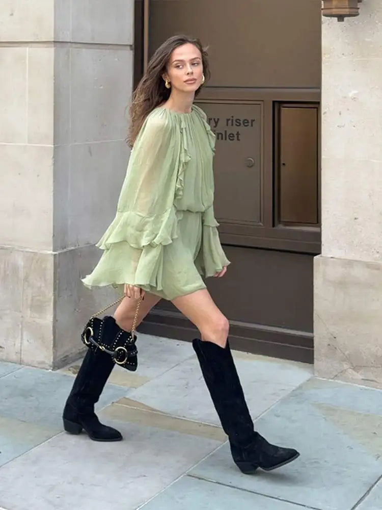 Kim - Mini-robe fluide de rêve