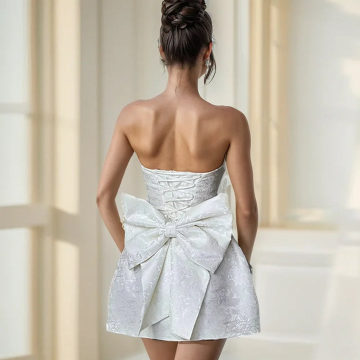 Avy - Splendido miniabito con fiocco