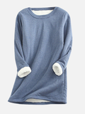 Kirsten | Sherpa-Fleece Sweatshirt in Weichem Fleece