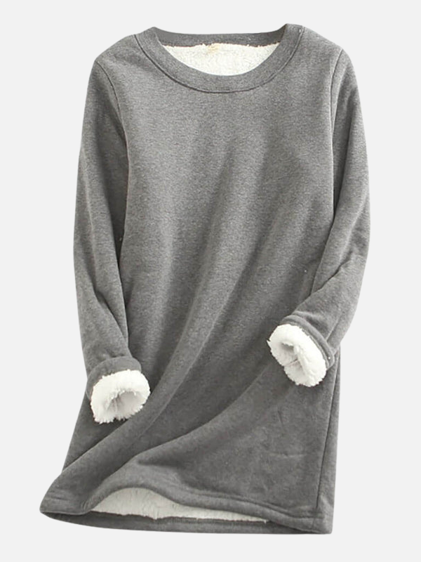Kirsten | Sherpa-Fleece Sweatshirt in Weichem Fleece