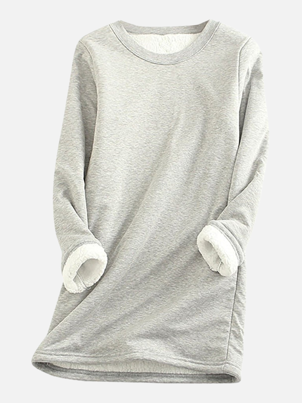 Kirsten | Sherpa-Fleece Sweatshirt in Weichem Fleece