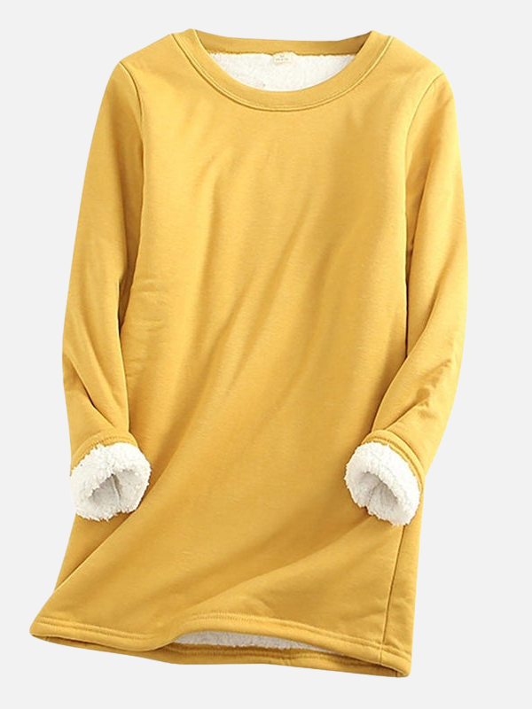 Kirsten | Sherpa-Fleece Sweatshirt in Weichem Fleece