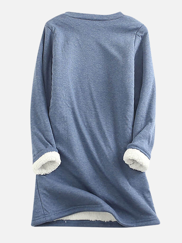 Kirsten | Sherpa-Fleece Sweatshirt in Weichem Fleece