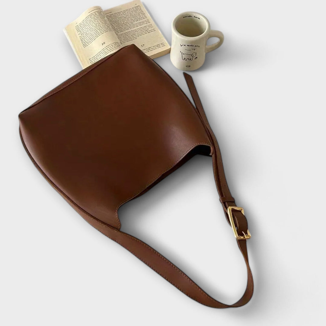 Isidore – Elegante Leder-Schultertasche